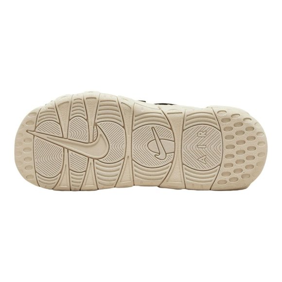 Nike Air More Uptempo Slide Sandals FB7799-001 Black Sanddrift Men's Size 9 - Picture 4 of 7